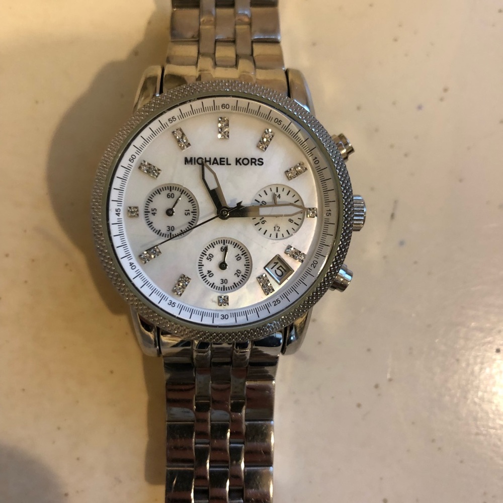 Silver Michael Kors Watch